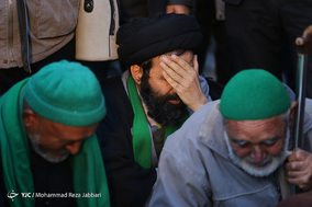 تشییع سه شهید مدافع حرم در قم‎