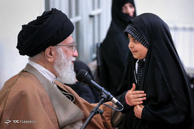 دیدار جمعی از خانواده‌های شهدای امنیت با رهبر معظم انقلاب