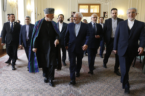 دیداررییس شورای صلح افغانستان با وزیر امور خارجه