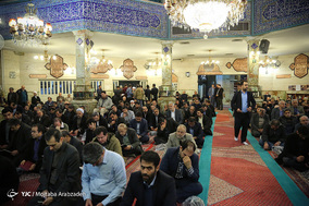 مراسم ترحیم والده رئیس دانشگاه آزاد اسلامی