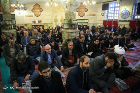 مراسم ترحیم والده رئیس دانشگاه آزاد اسلامی