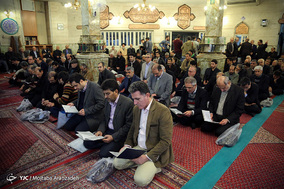 مراسم ترحیم والده رئیس دانشگاه آزاد اسلامی