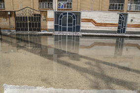 آب گرفتگی در خیابان های اهواز