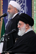 دیدار مسئولان نظام و میهمانان کنفرانس وحدت اسلامى‌ با مقام معظم رهبری