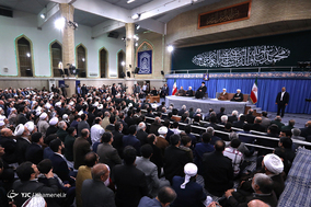 دیدار مسئولان نظام و میهمانان کنفرانس وحدت اسلامى‌ با مقام معظم رهبری