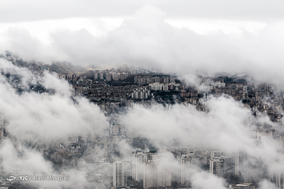تهران از فراز ابرها