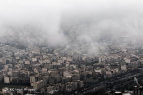تهران از فراز ابرها
