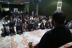 آیین افتتاح حسینیه و مرکز نشر معارف اهل بیت