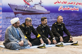 تجدید میثاق نیروی دریایی ارتش با آرمان های رهبر انقلاب اسلامی