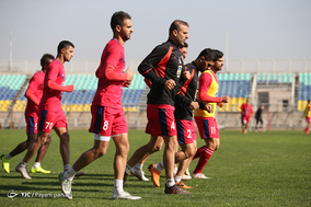 تمرین تیم فوتبال پرسپولیس