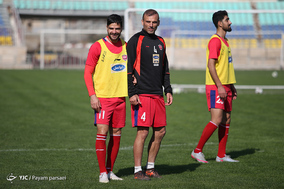 تمرین تیم فوتبال پرسپولیس