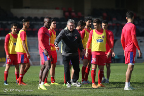 تمرین تیم فوتبال پرسپولیس