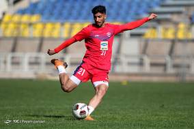 تمرین تیم فوتبال پرسپولیس