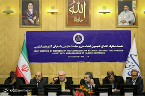 نشست اعضای کمیسیون امنیت ملی مجلس با سفرای کشورهای اسلامی‎