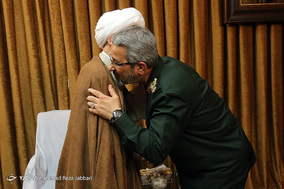 دیدار رئیس سازمان بسیج با مراجع و علما - قم