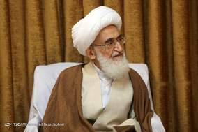 دیدار رئیس سازمان بسیج با مراجع و علما - قم