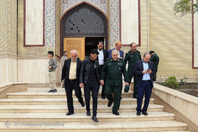 دیدار سرلشکر رحیم صفوی با مراجع عظام تقلید در قم
