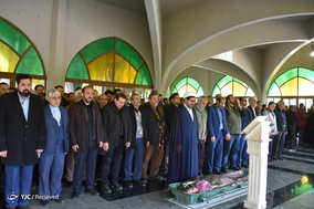 تشییع مادر سردار جلالی رئیس سازمان پدافند غیرعامل