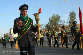 مراسم استقبال از ورود نمادین کاروان حضرت معصومه (س) به قم