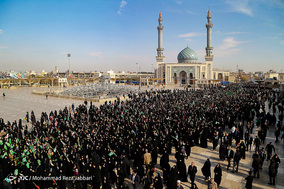 مراسم استقبال از ورود نمادین کاروان حضرت معصومه (س) به قم