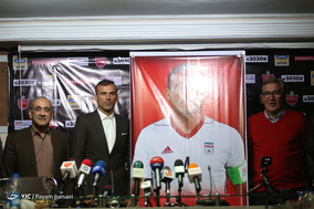 نشست خبری سید جلال حسینی بازیکن سابق تیم ملی فوتبال