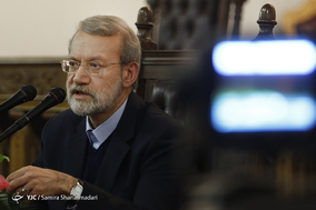 نشست خبری رییس مجلس شورای اسلامی