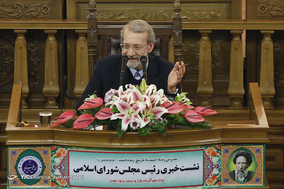 نشست خبری رییس مجلس شورای اسلامی