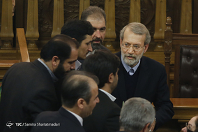 نشست خبری رییس مجلس شورای اسلامی