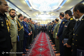 دیدار وابستگان نظامی با امیر خانزادی