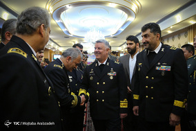 دیدار وابستگان نظامی با امیر خانزادی