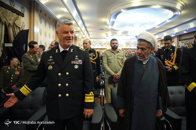 دیدار وابستگان نظامی با امیر خانزادی