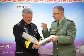 دیدار وابستگان نظامی با امیر خانزادی