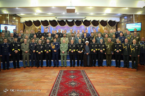 دیدار وابستگان نظامی با امیر خانزادی