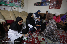 اردوی جهادی درمانی به منطقه محروم مرتضی گرد و روستای لهک