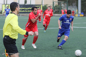 دربی دوستانه سرخابی هنرمندان