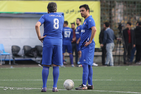 دربی دوستانه سرخابی هنرمندان