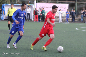 دربی دوستانه سرخابی هنرمندان