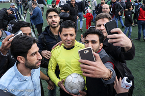 دربی دوستانه سرخابی هنرمندان