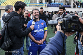 دربی دوستانه سرخابی هنرمندان