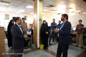 بازدید دبیرشورای عالی انقلاب فرهنگی از باشگاه خبرنگاران جوان