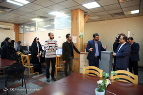 بازدید دبیرشورای عالی انقلاب فرهنگی از باشگاه خبرنگاران جوان