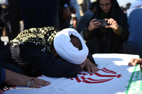 ورود پیکر ۷۲ شهید تازه تفحص شده به کشور- شلمچه