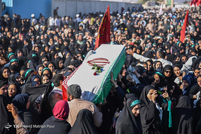 ورود پیکر ۷۲ شهید تازه تفحص شده به کشور- شلمچه
