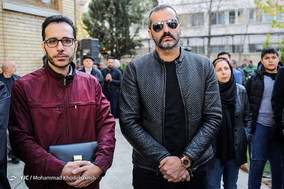 تشییع پیکر مرحوم پیام صابری