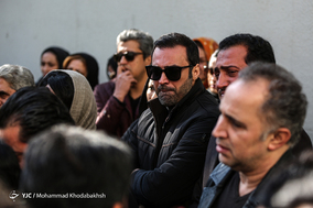 تشییع پیکر مرحوم پیام صابری