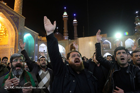قم در شب وفات حضرت معصومه(س)