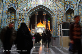قم در شب وفات حضرت معصومه(س)