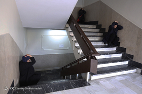 مانور زلزله در خوابگاه دانشجویی دختران