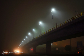 مه گرفتگی اهواز