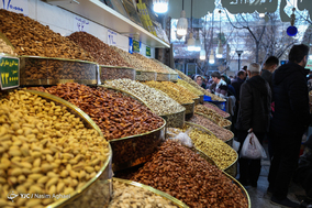 بازار آجیل تهران در آستانه شب یلدا